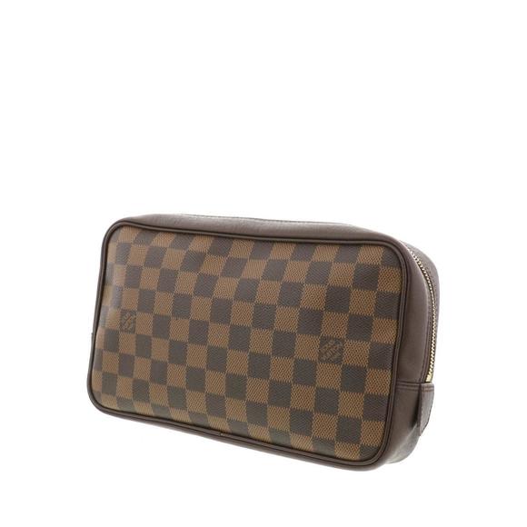 Louis Vuitton Ebene Bag Toilette Clutch Trousse Damier - Picture 1 of 6